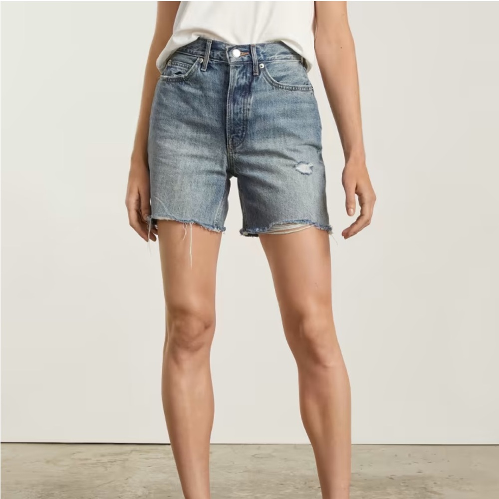 Everlane The Way-High Rigid Jean Short